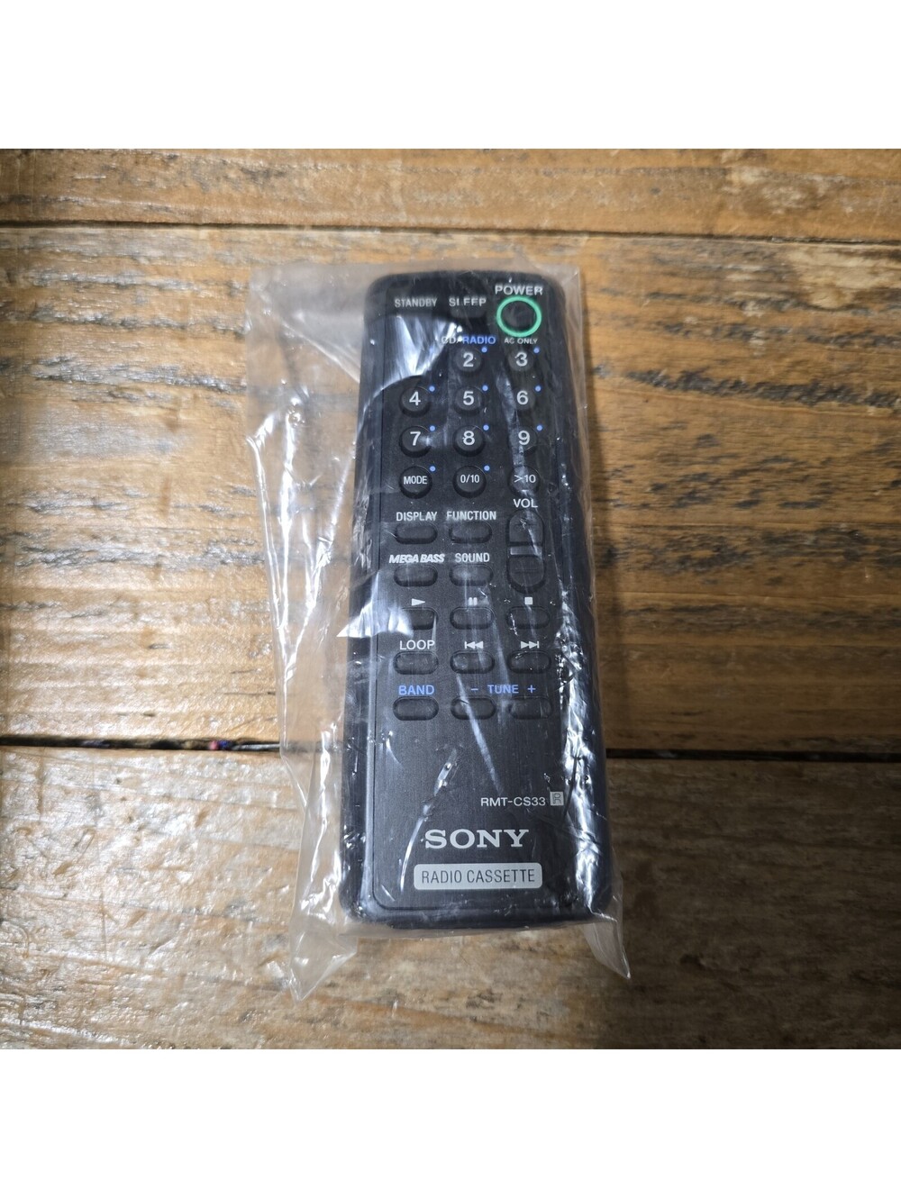SONY RMT-CS33 CD BOOMBOX RADIO REMOTE CONTROL CFD-W57  CFD-S34